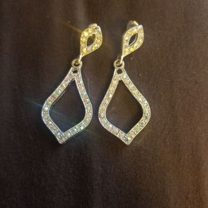 AB crystal earrings